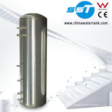 Solar Duplex stainless steel containers for daily water storage